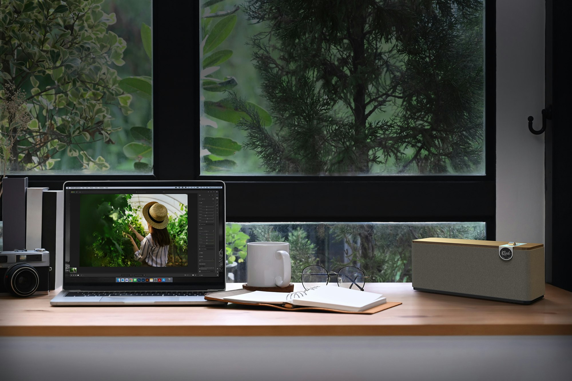 Klipsch The One Plus on a desk